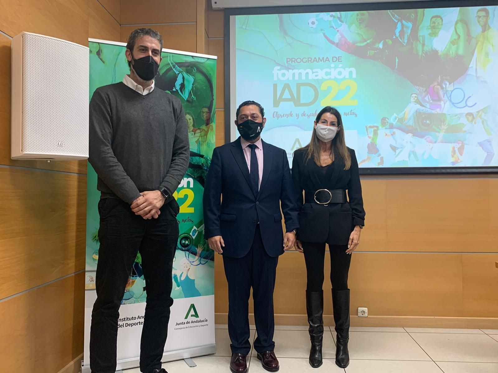 Presentación en el IAD.