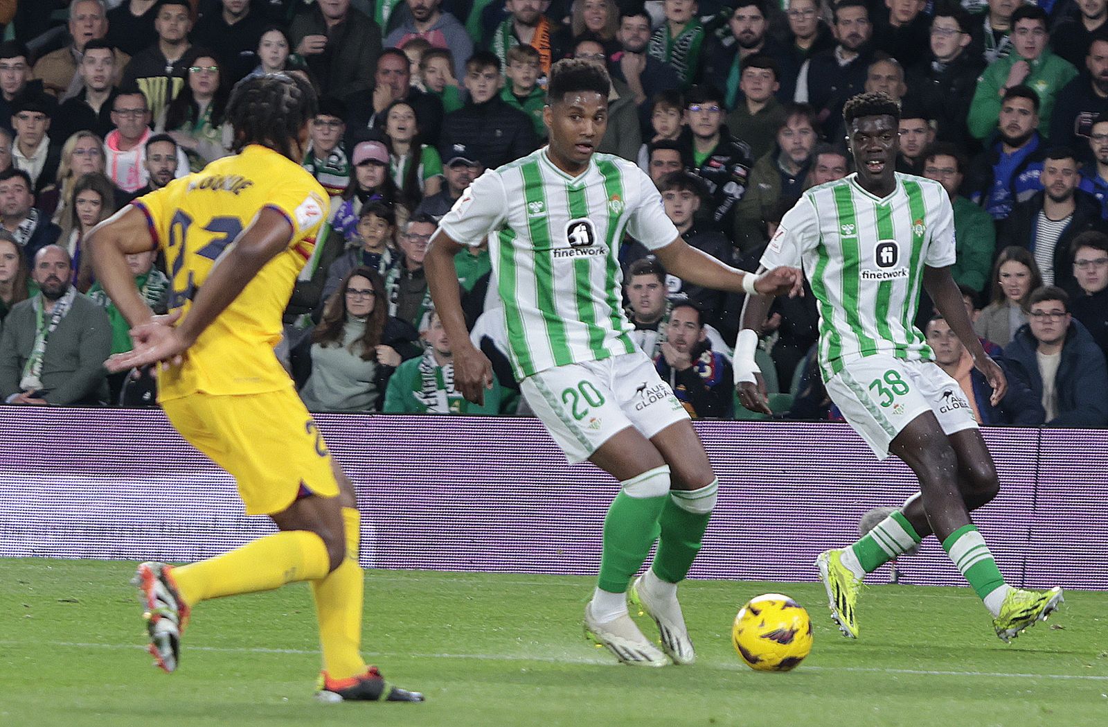 Las imágenes del Betis - Barcelona