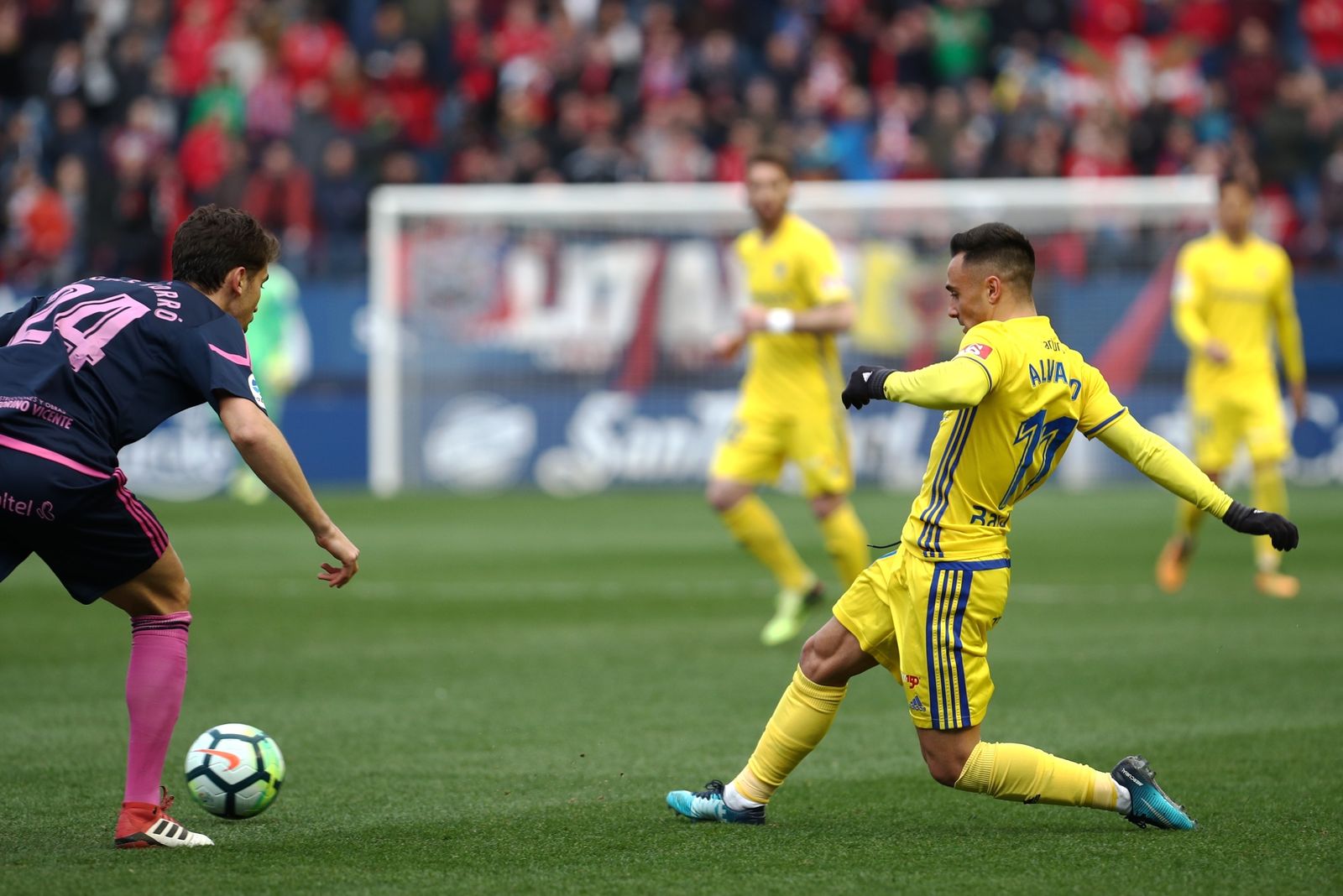 Las imágenes del Osasuna-Cádiz