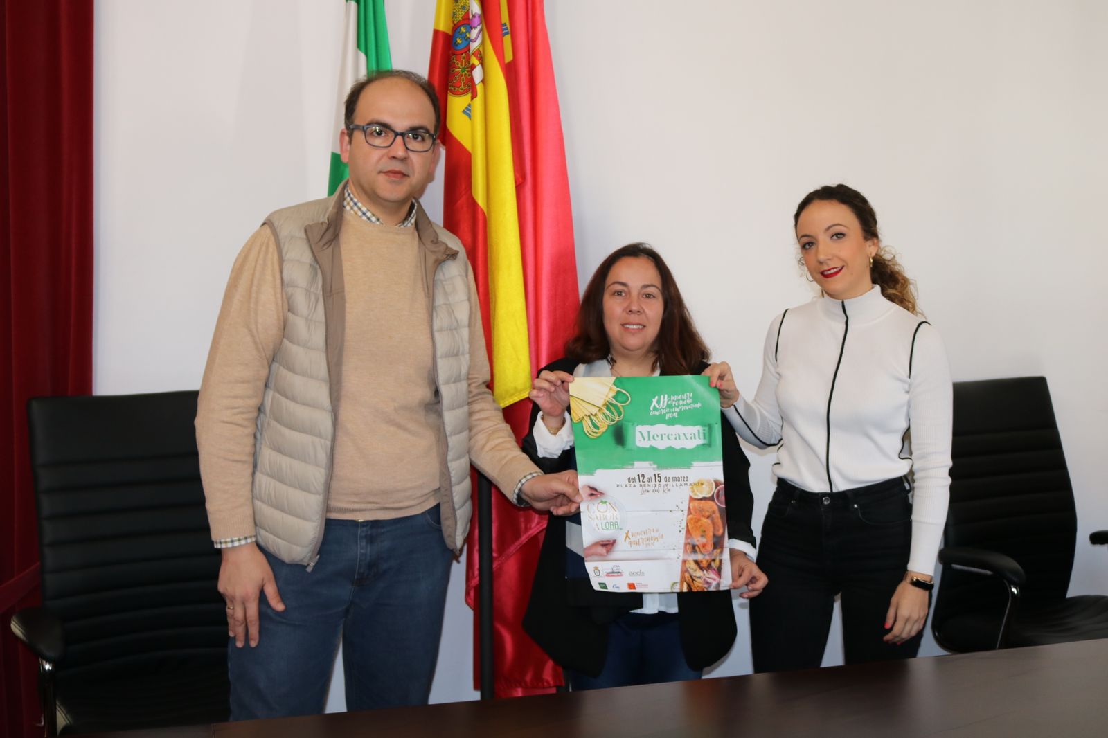 Presentación de las muestras Mercaxati y Con Sabor a Lora.