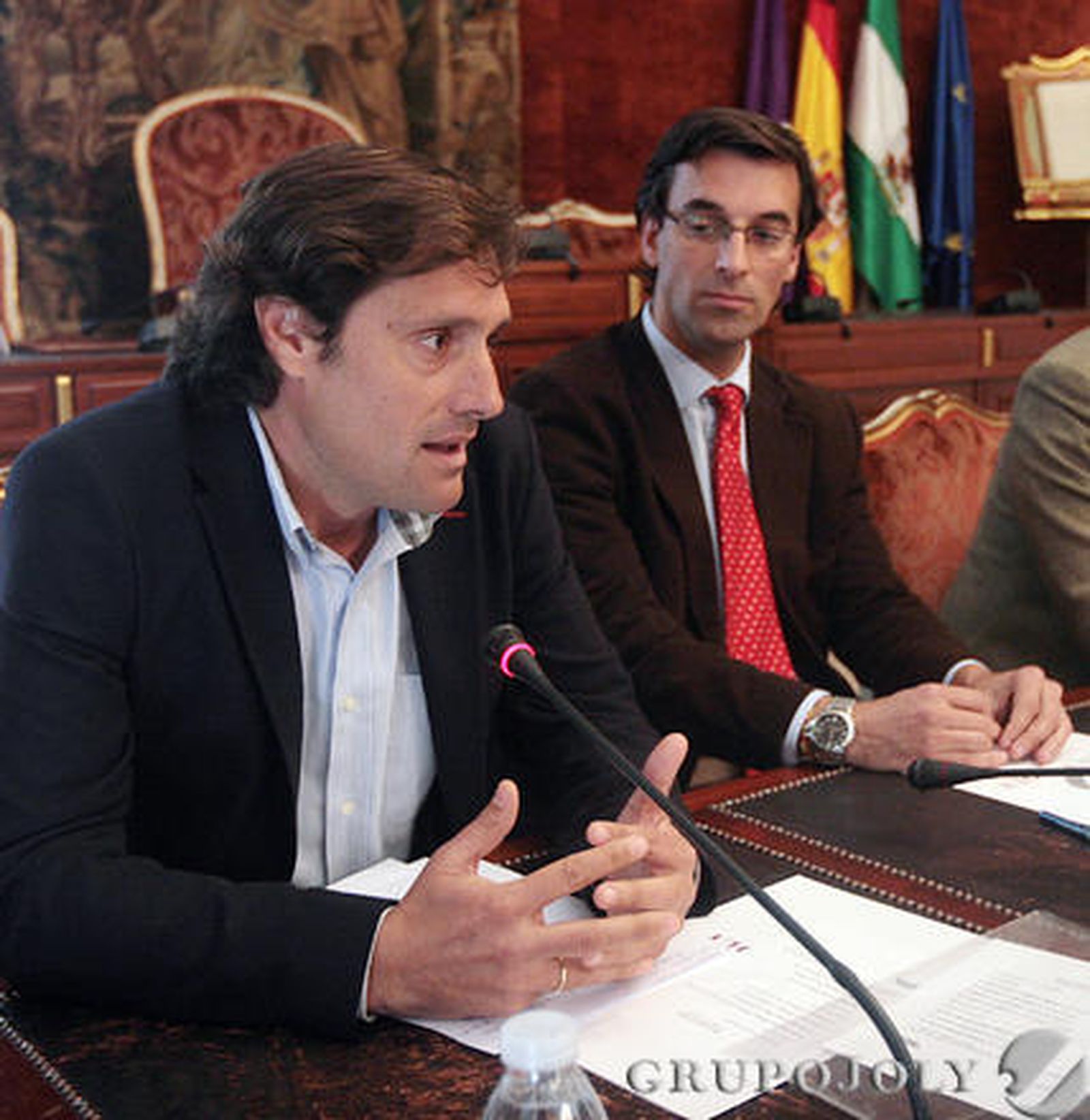 Juan Manuel Luque y Andrés García. 

Foto: Barrionuevo