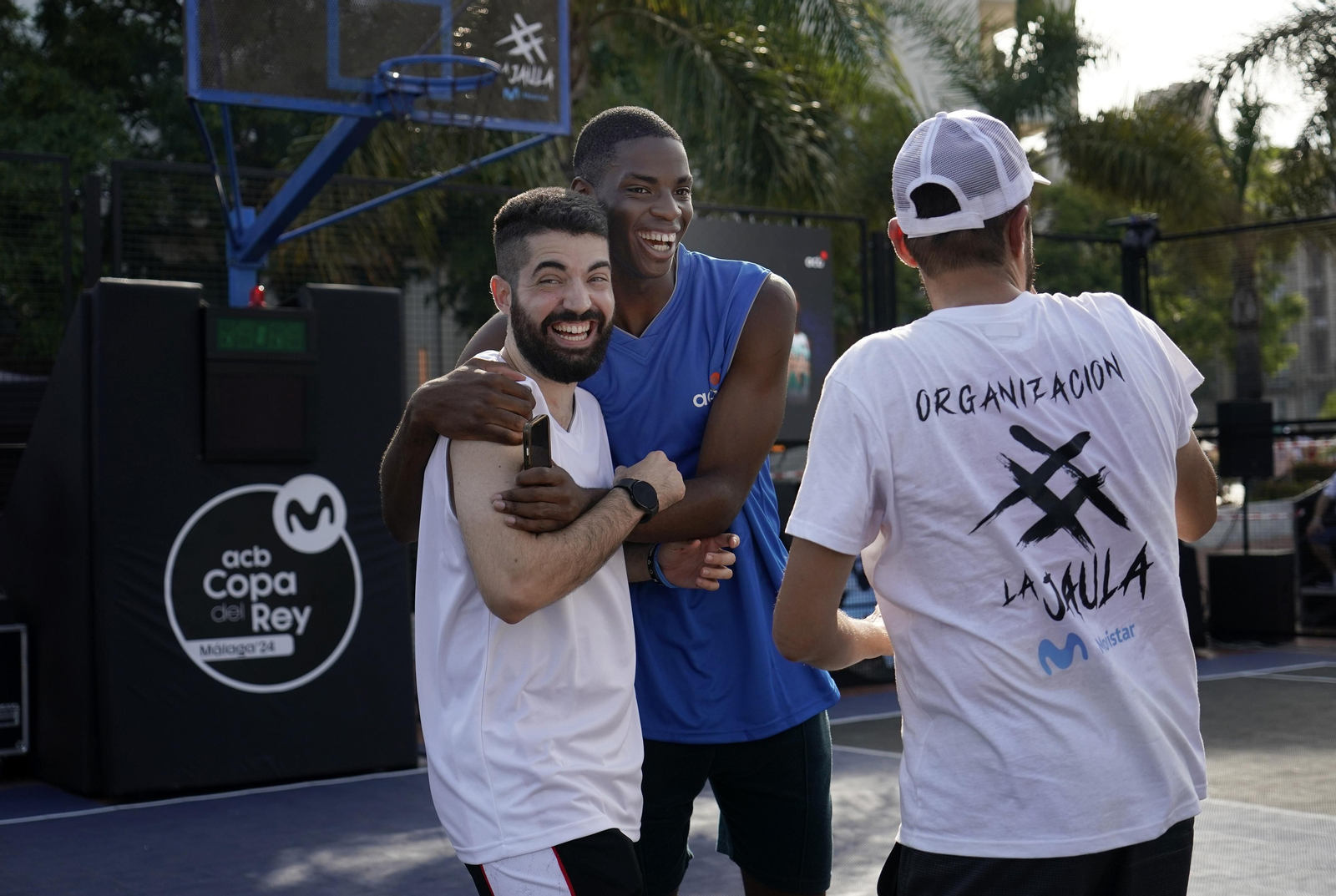 La Jaula Movistar promociona la Copa 2024 en Málaga