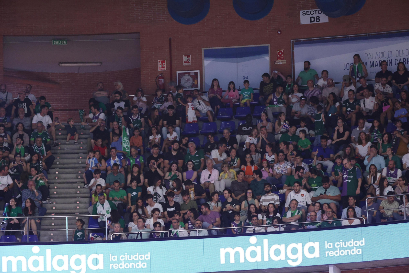 Búscate en las gradas del Carpena en el Unicaja-UCAM Murcia