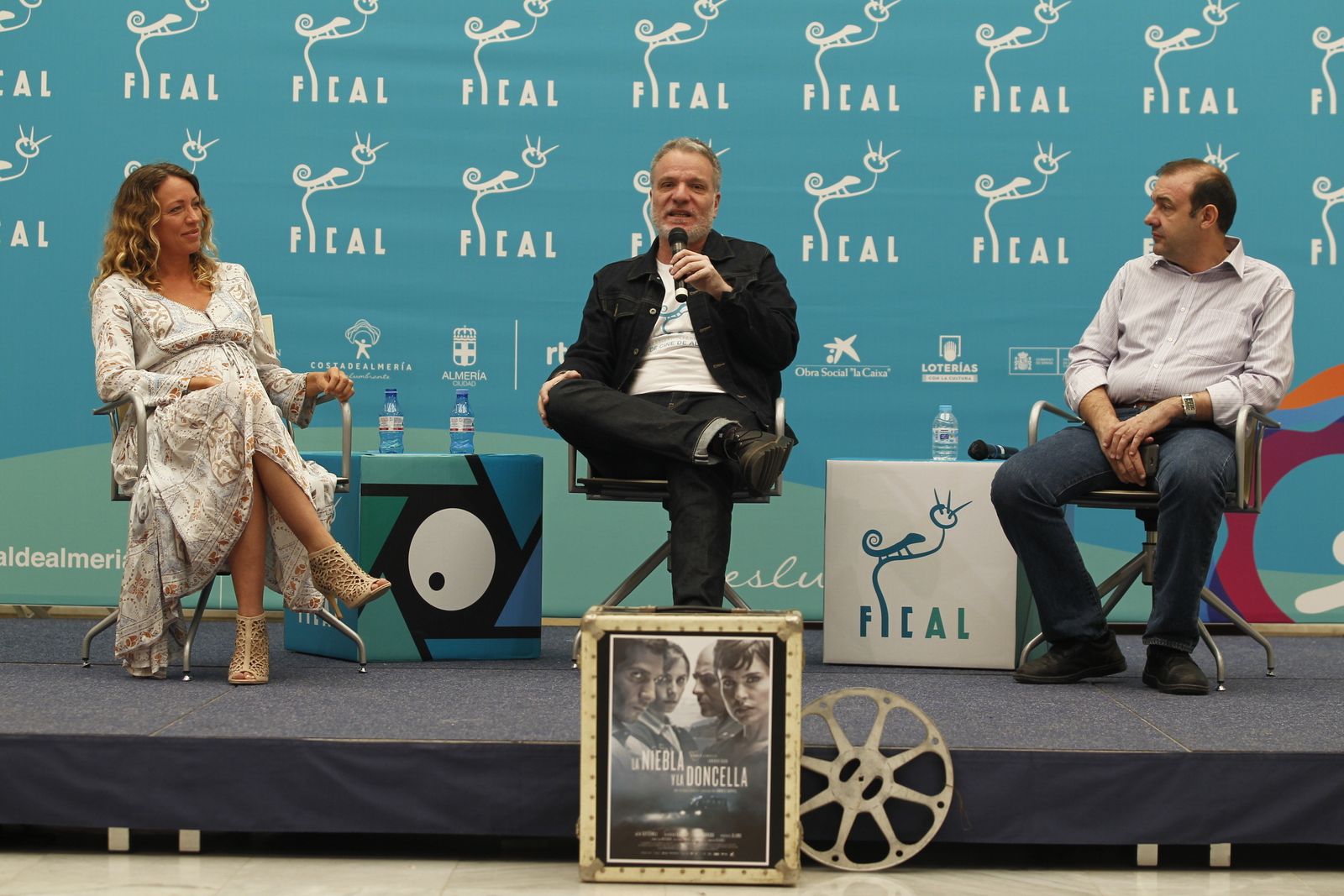 Presentación con Sanny Van Hateren, Andrés M. Koppel y Enrique Iznaola.