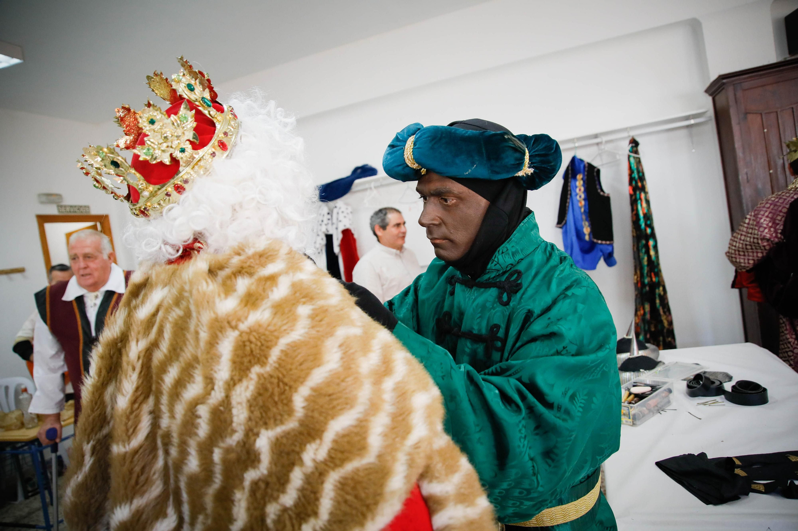 Las imágenes del Auto Sacramental de los Reyes Magos en Los Gallardos