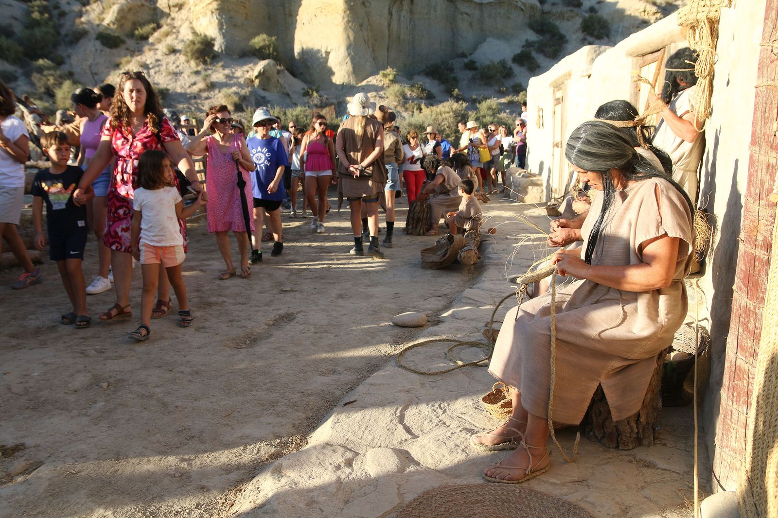 Así ha sido la I Recreación Histórica de la Cultura Argárica, en Antas