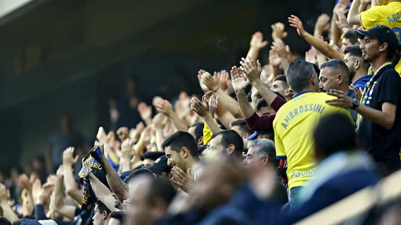 Imágenes del partido de fútbol Cádiz CF - CD Lugo
