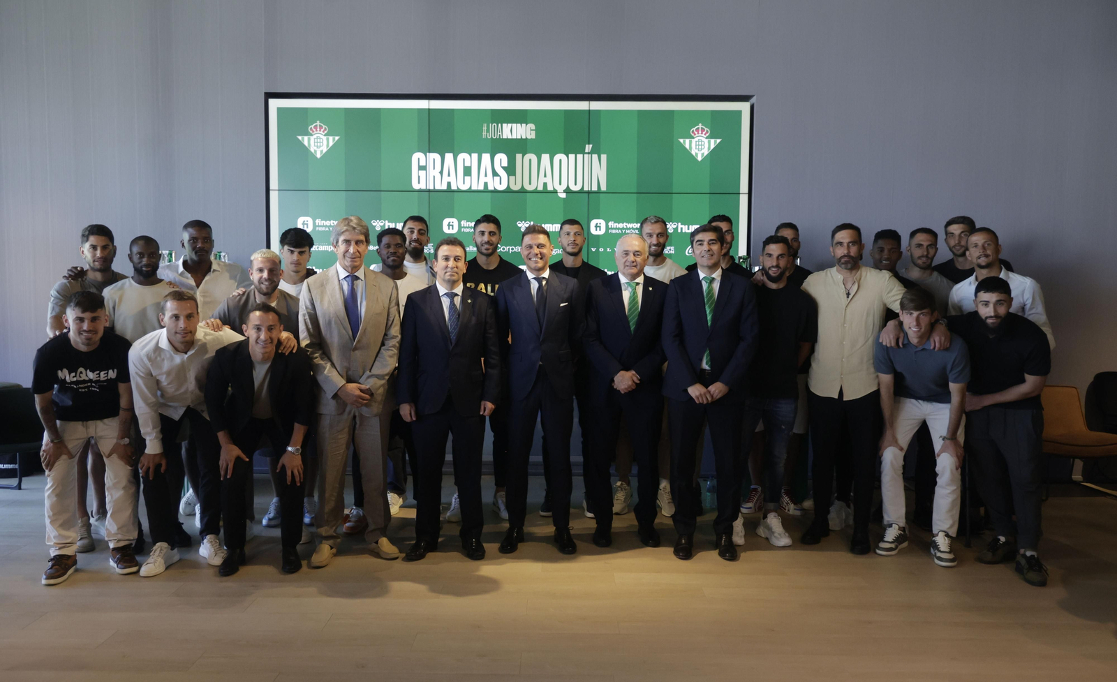 La despedida de Joaquín en imágenes