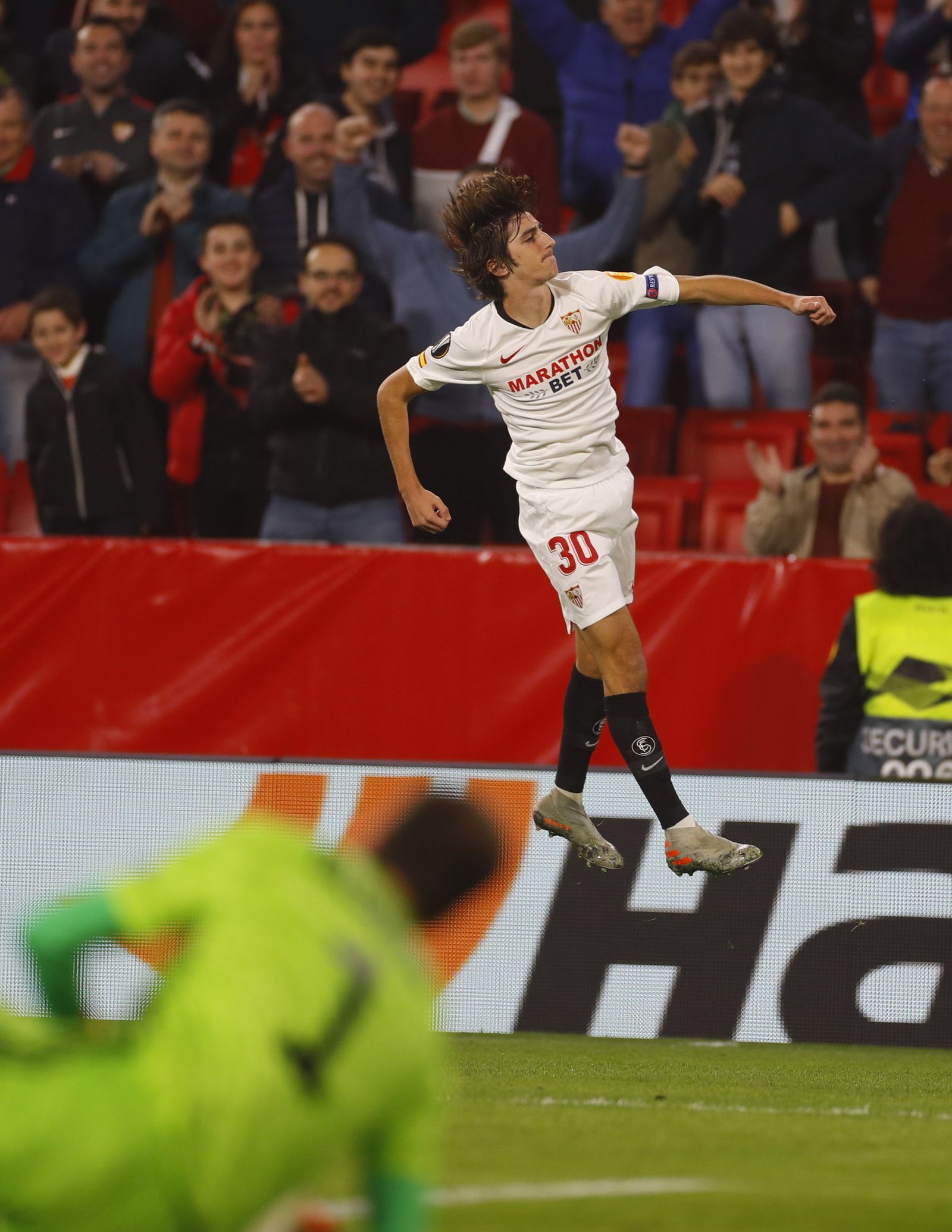 La imágenes del Sevilla fc-Qarabag Fk