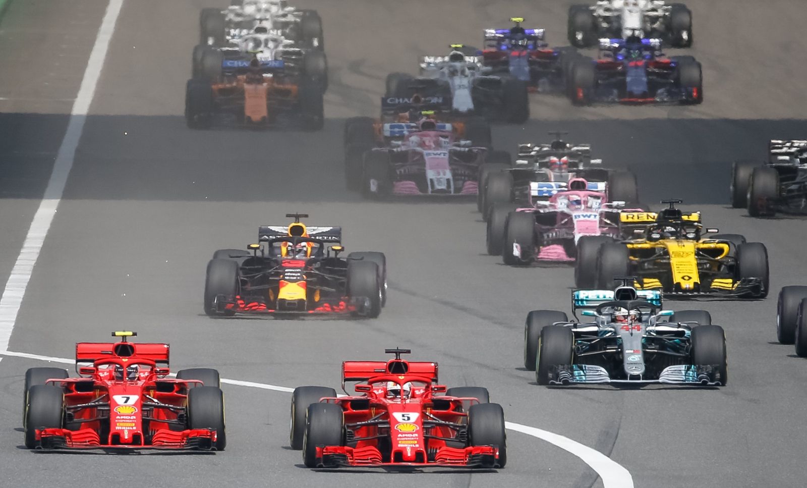 Las imágenes del GP de China