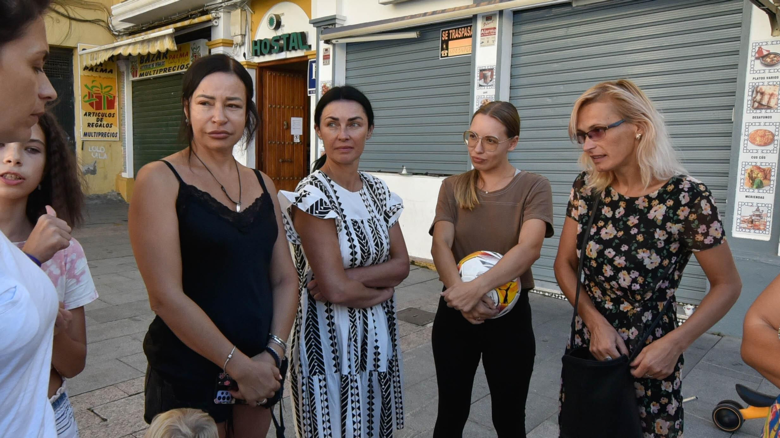 Una tarde con familias de rufugiados de Ucrania en Algeciras