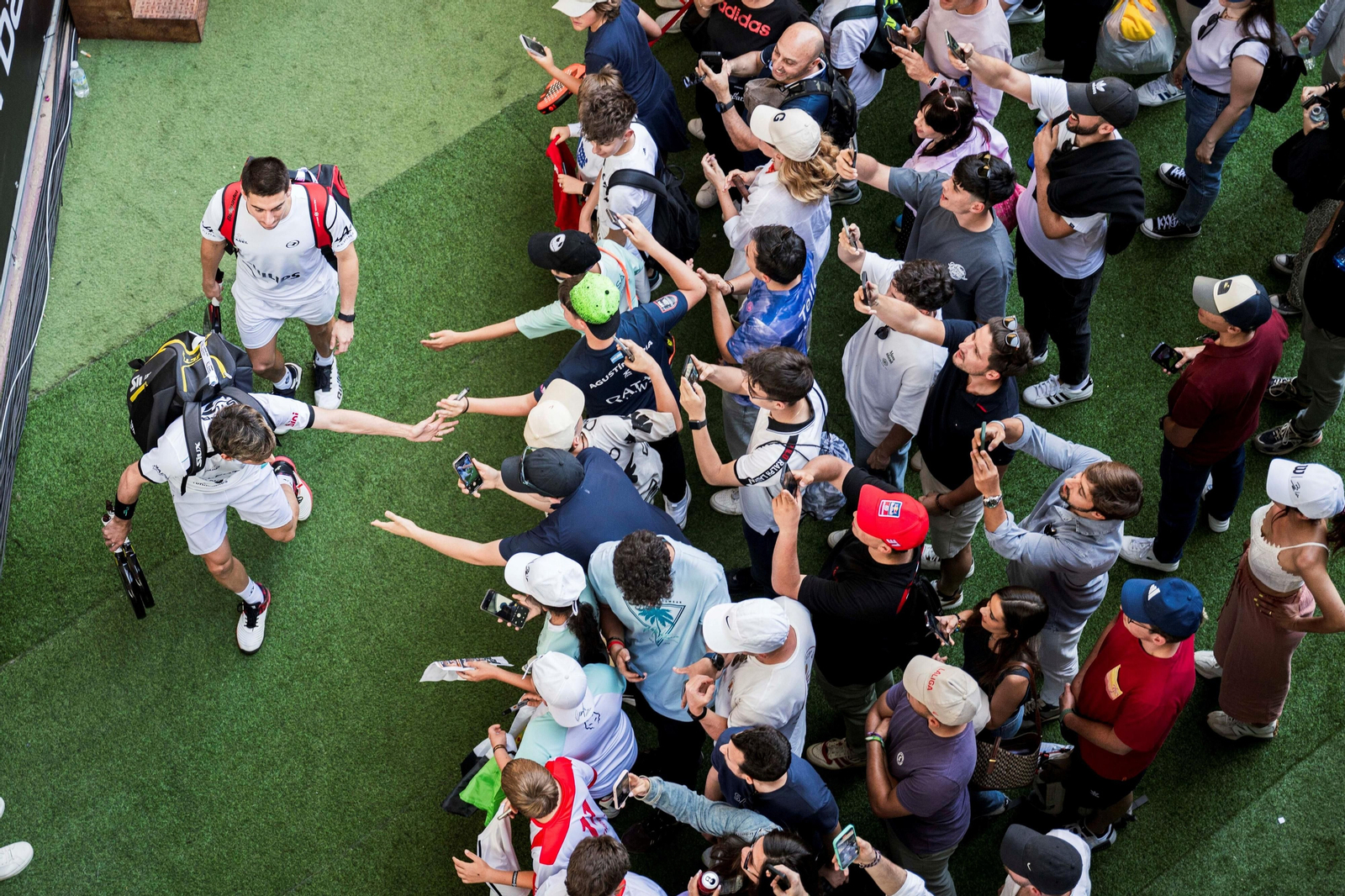 Las mejores imágenes de las semifinales de pádel en el Estadio de la Cartuja
