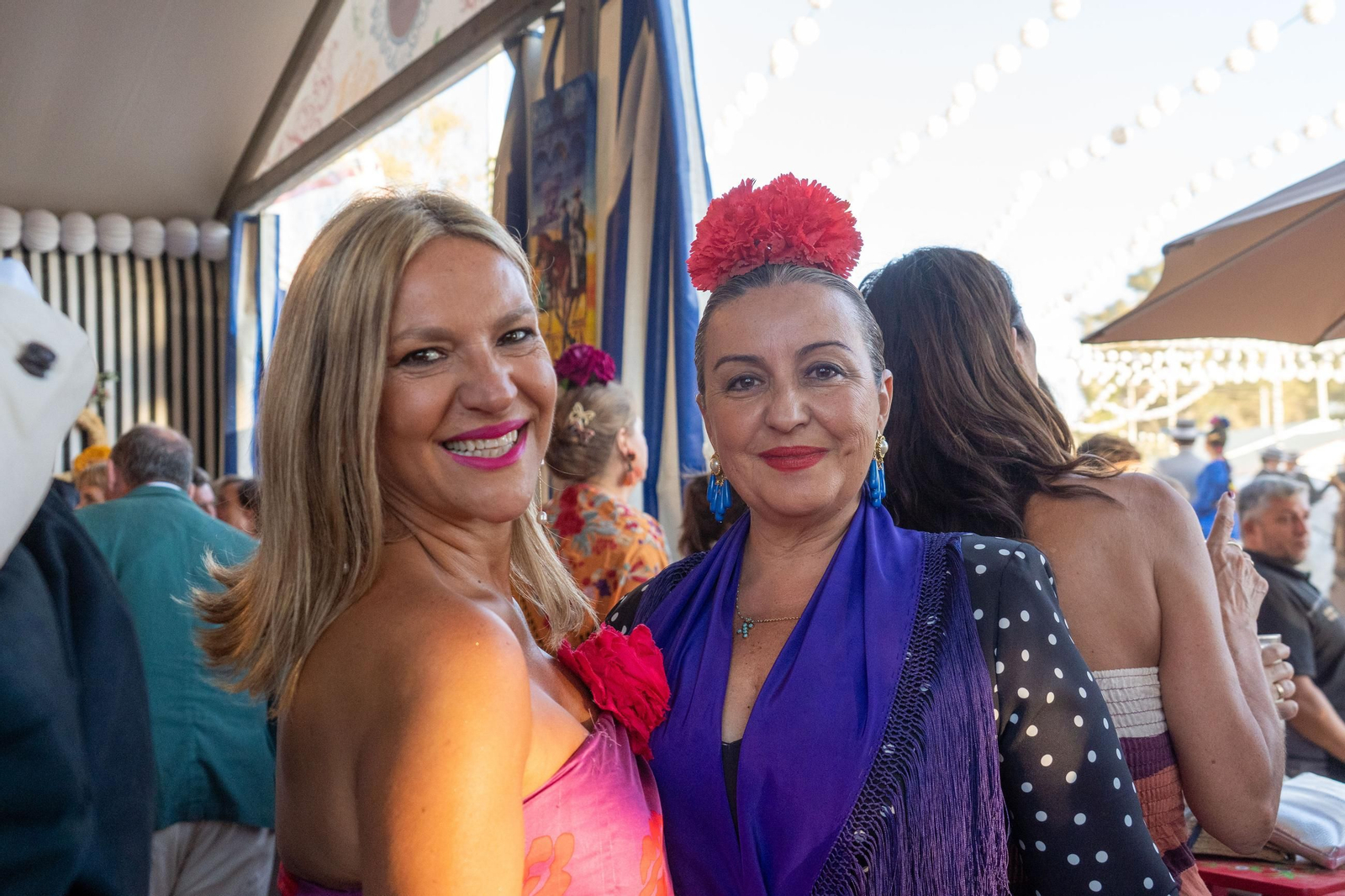 Imágenes del ambiente nocturno del 11 de octubre en la Feria del Caballo 2025