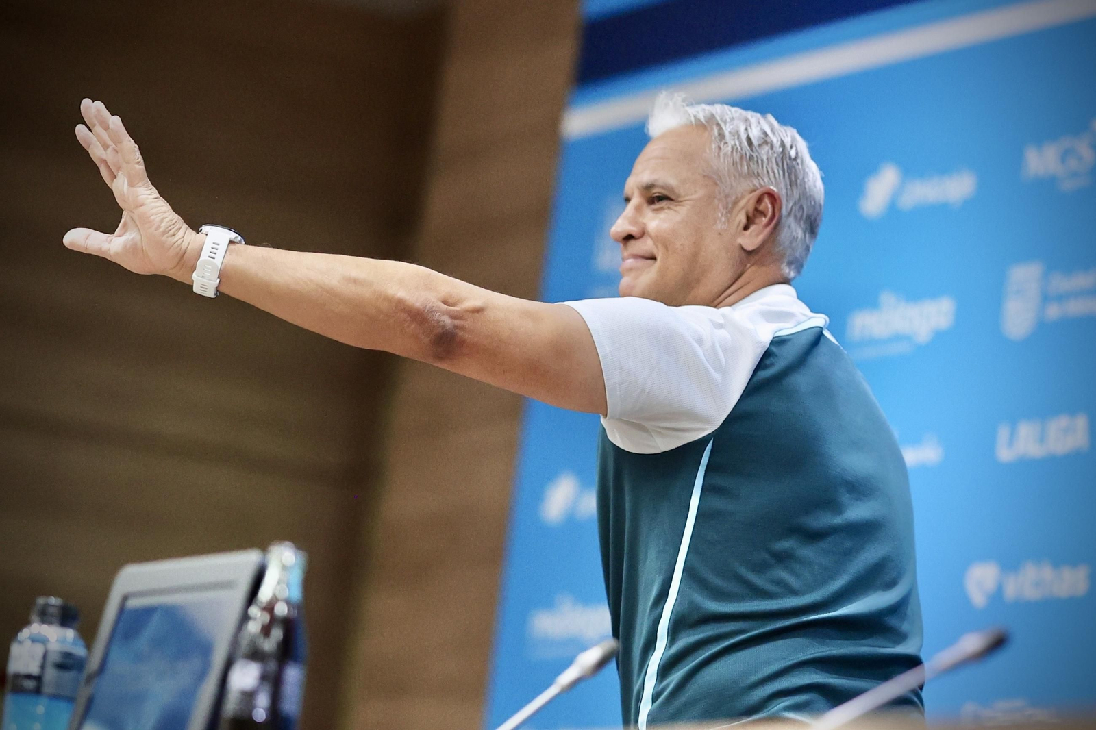 El paso de Sergio Pellicer por el Málaga CF, en fotos