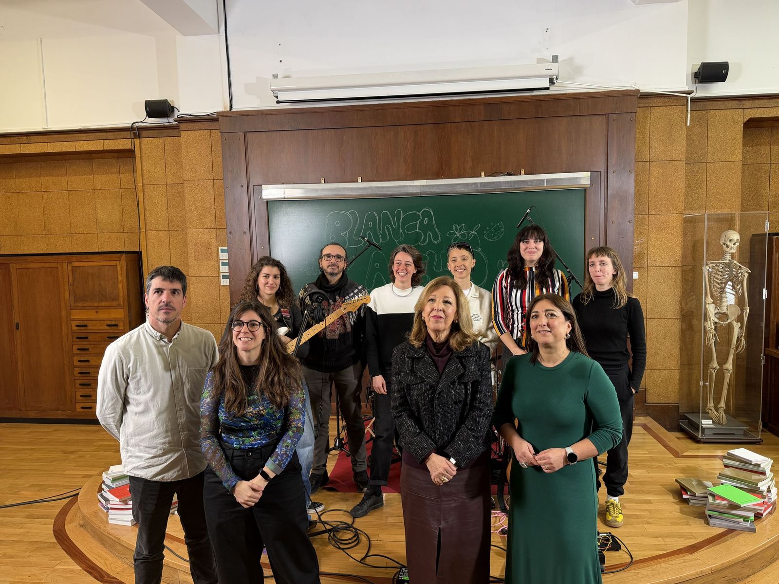 Presentación de Aula 1 en el Espacio V Centenario.