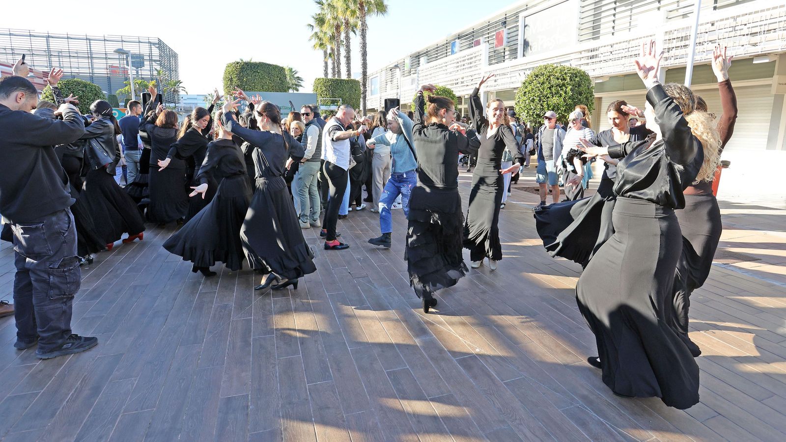 Recital y Flashmob en Luz Shopping Jerez