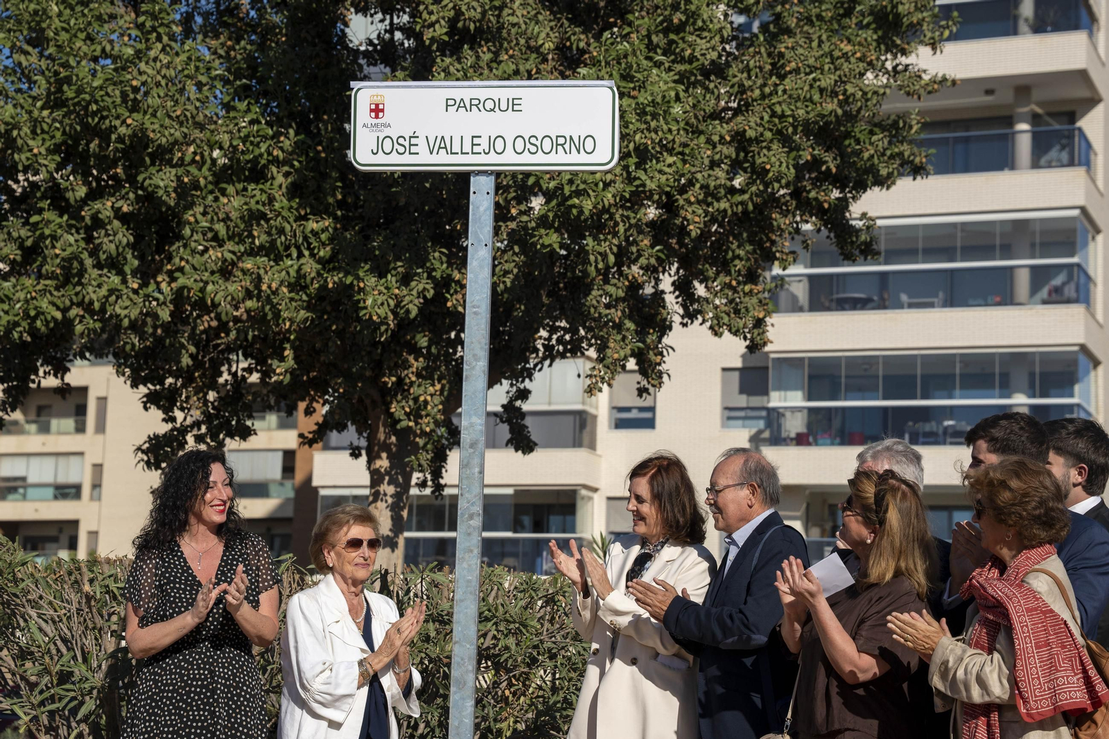 Aquí puede ver como ha sido la inauguración del Parque José Vallejo Osorno de Almería