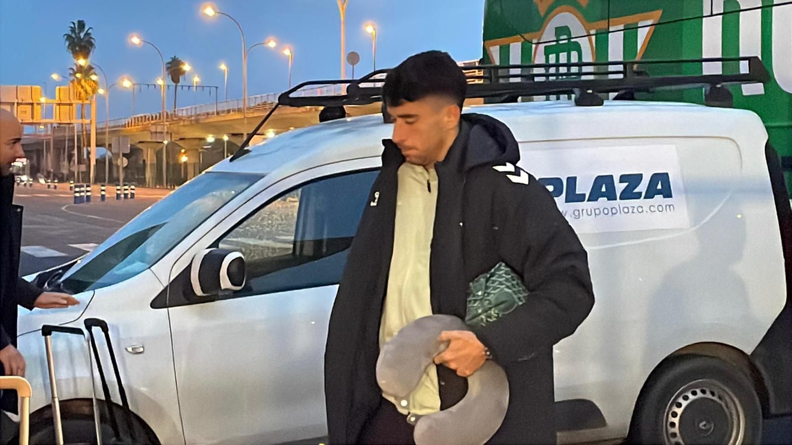 La salida del Betis a Salónica para jugar ante el PAOK