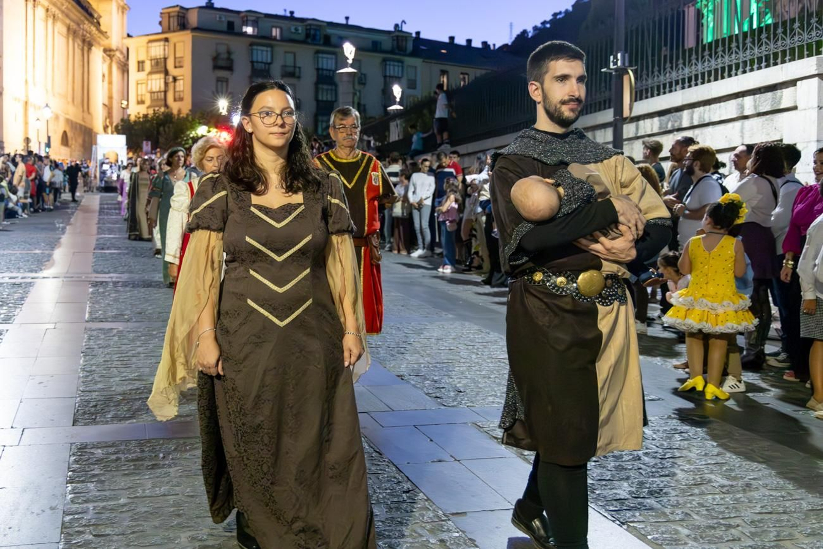 Pregón de David Uclés y cabalgata por la Feria de San Lucas