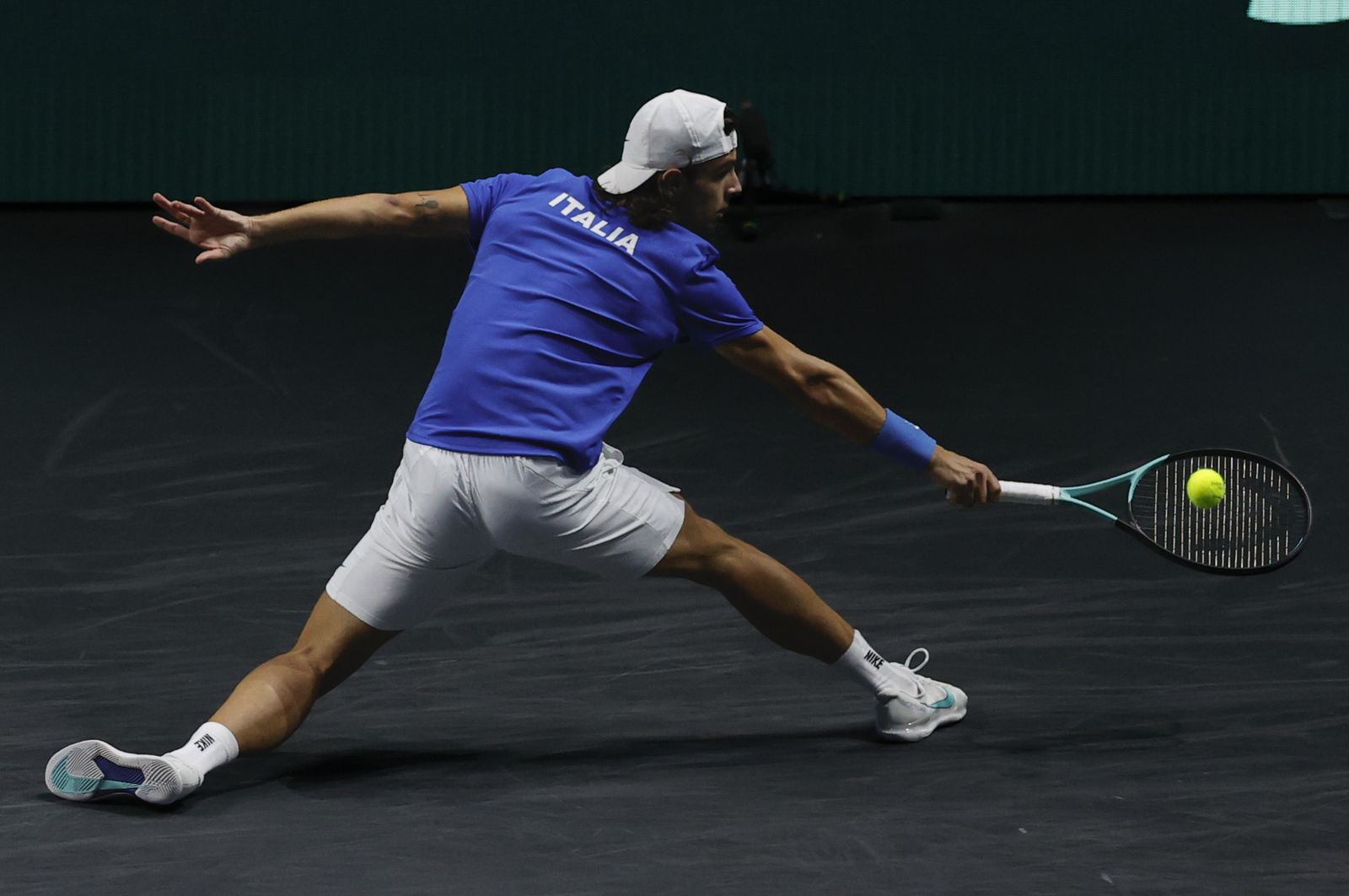 Felix Auger Aliassime - Lorenzo Musetti de la Copa Davis de Málaga