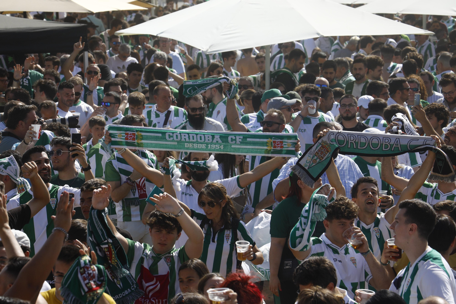 Las mejores fotos de la 'Fan Zone' del Córdoba CF antes del partido ante la Ponferradina