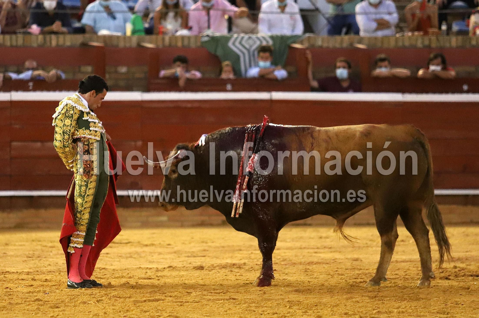 Las imágenes más destacadas de la corrida de toros del 3 de agosto en la plaza de toros de Huelva "La Merced"