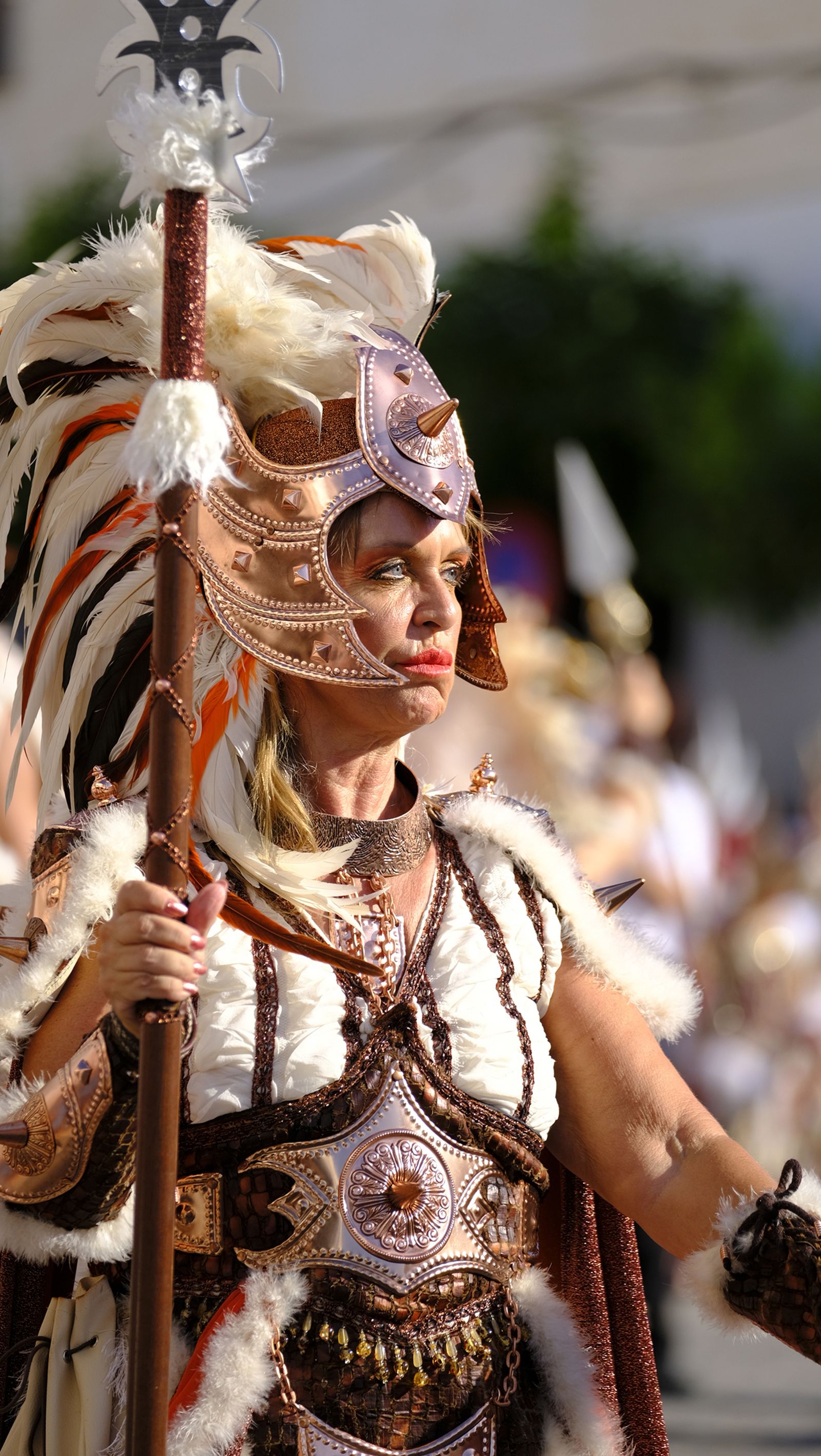 El espectacular desfile de Moros y Cristianos de Mojácar, en imágenes