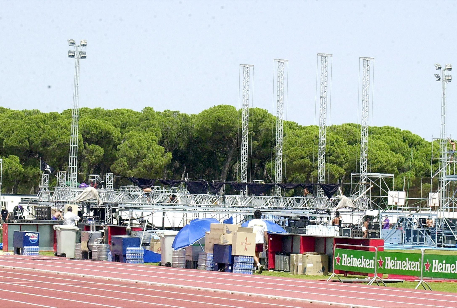 Agosto de 2004: Las imágenes del concierto de David Bisbal en Punta Umbría