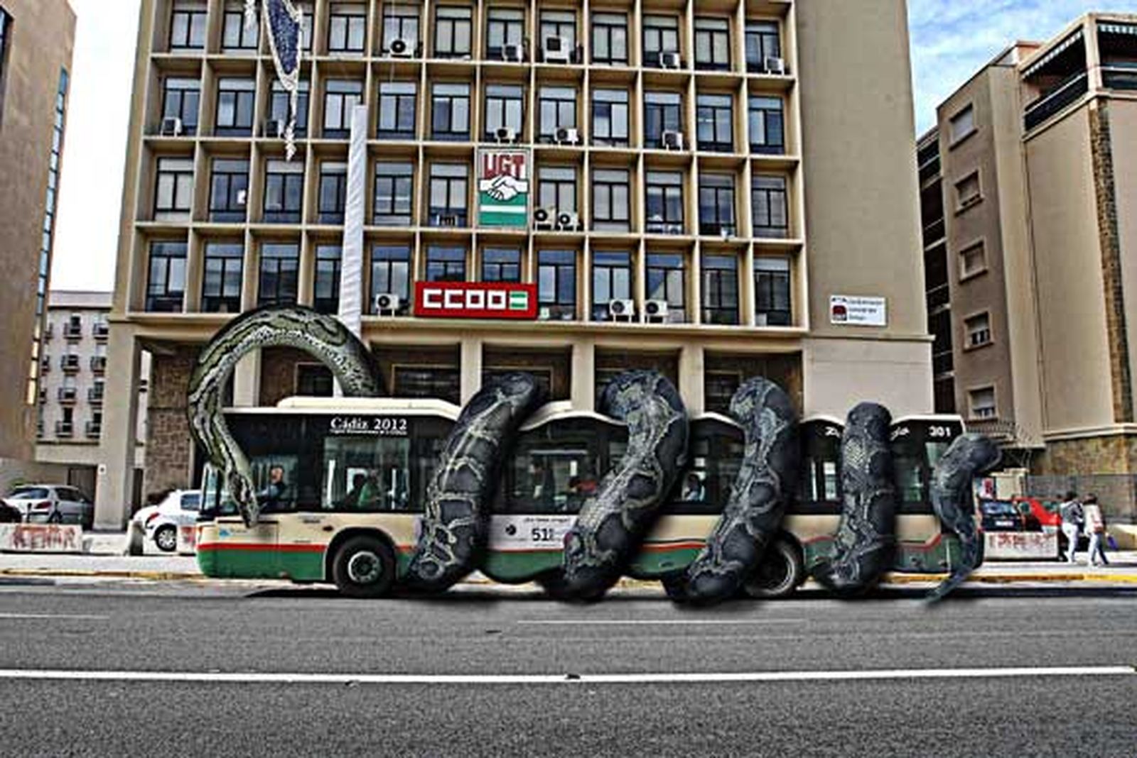 El fotomontaje de 2010