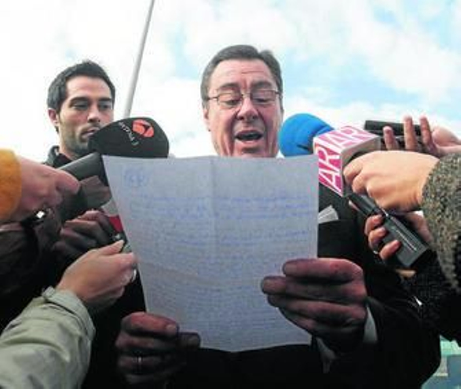 El abogado de José Bretón en una de sus últimas apariciones.