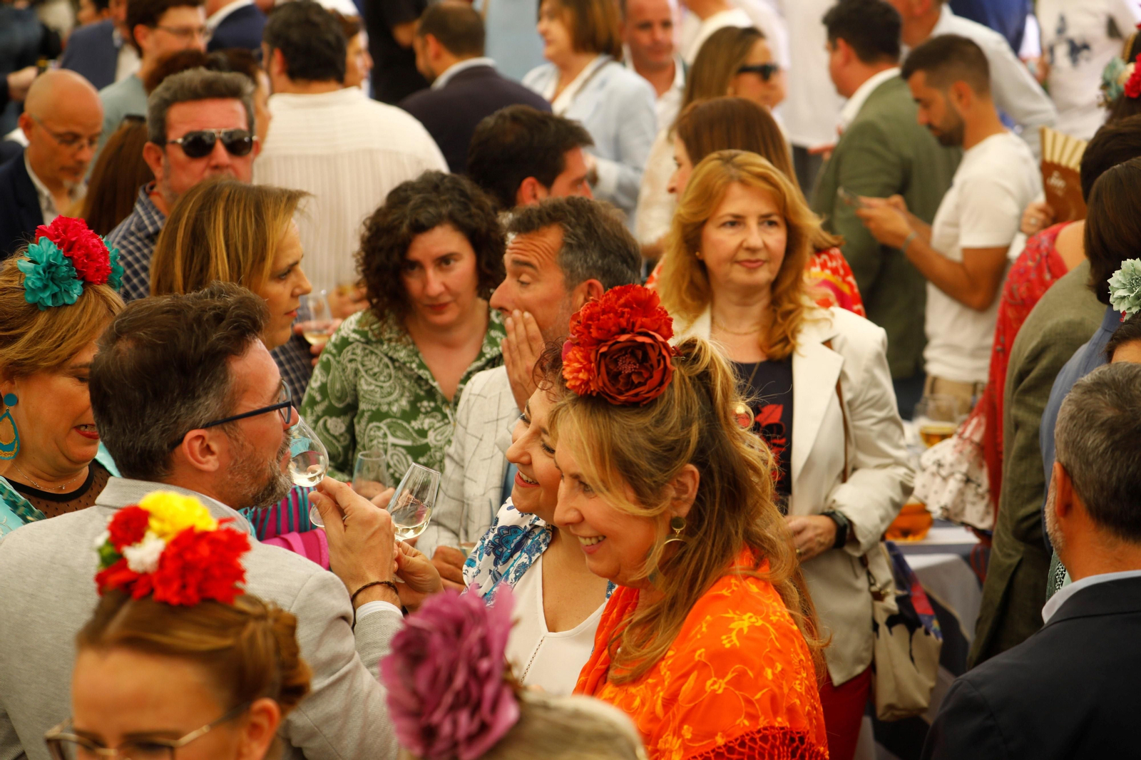 Las recepciones del miércoles de la Feria de Córdoba, en imágenes