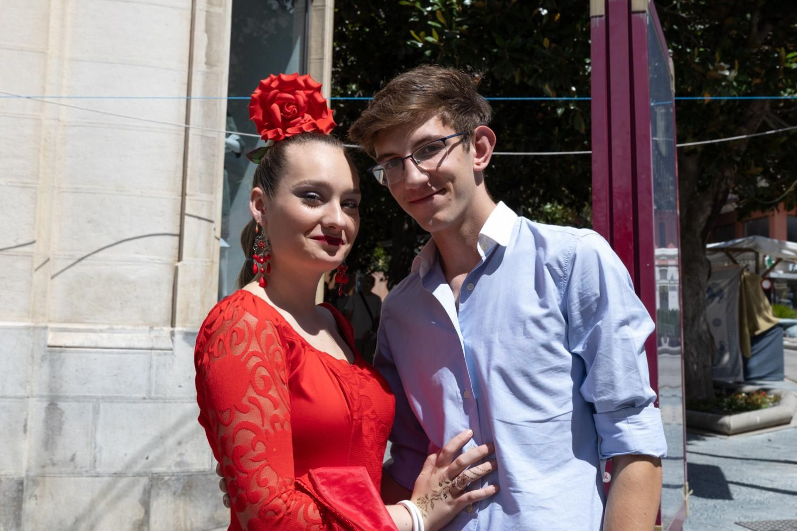 Así ha procesionado la Virgen de la Capilla por Jaén en su día grande.
