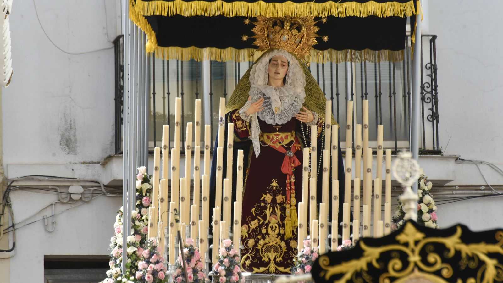 Fotos del Jueves Santo en San Roque: La Buena Muerte y Amargura