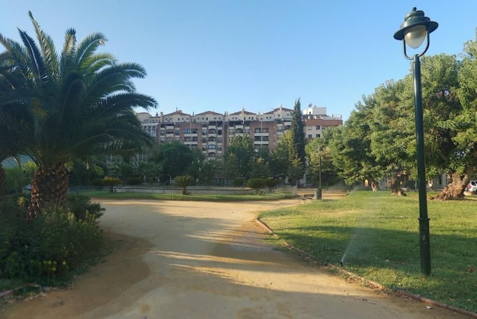 Parque de San Eufrasio en Andújar.