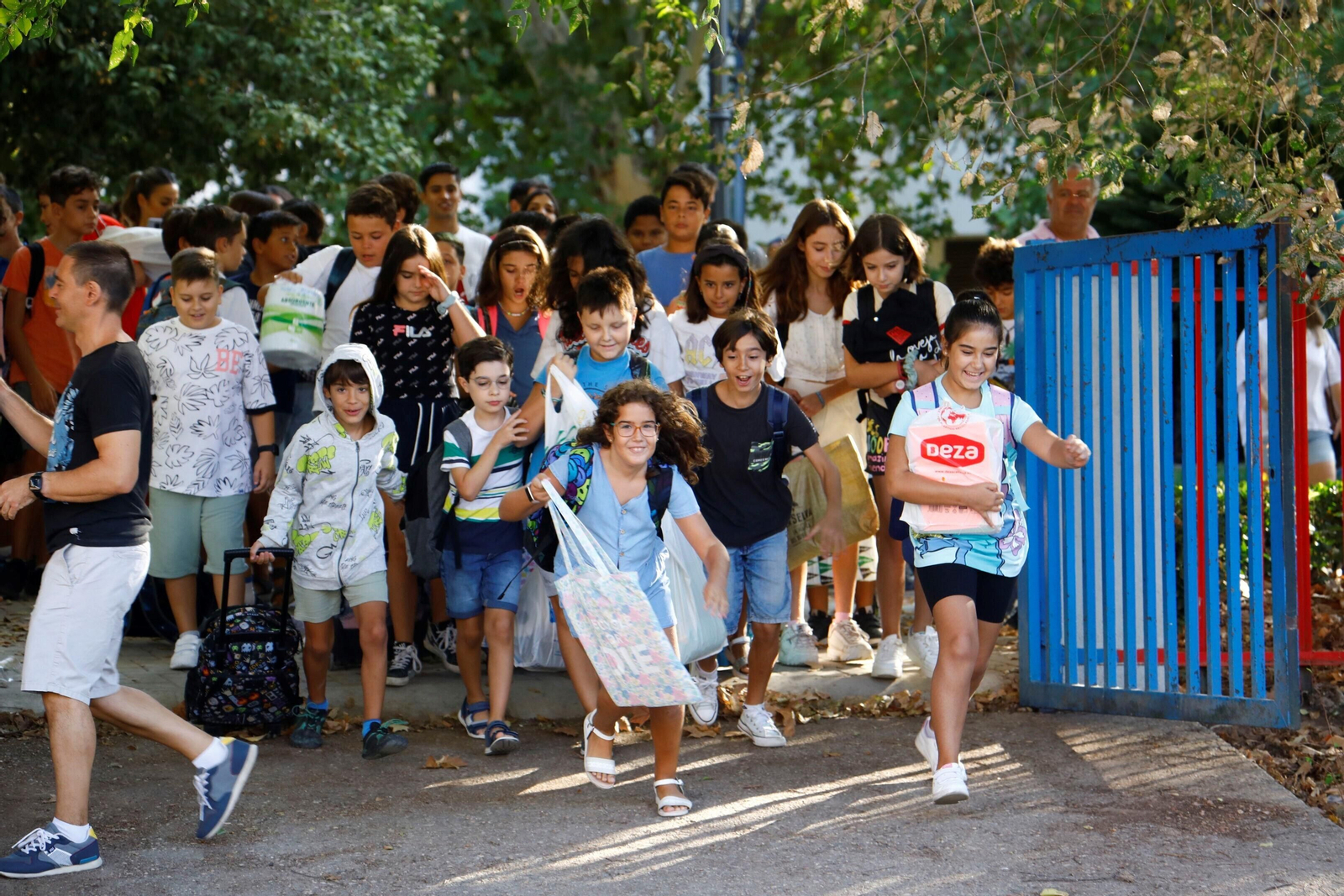 La vuelta al cole en Córdoba, en imágenes
