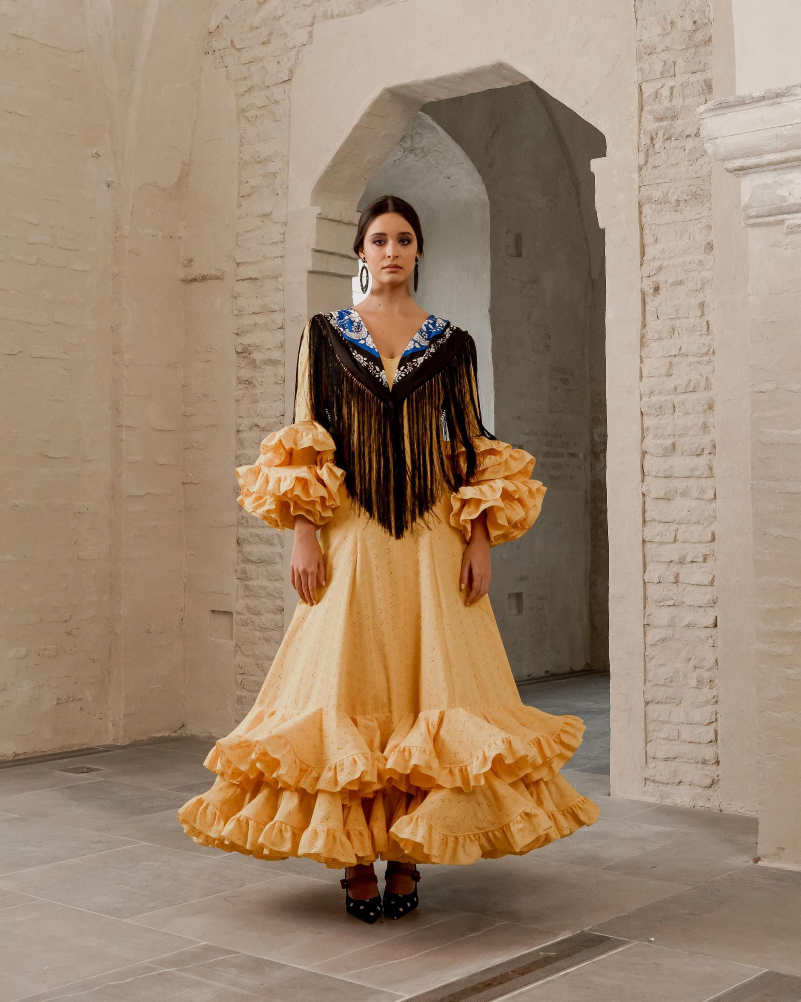 Las nueva colección de moda flamenca de Lina Sevilla, todas las fotos