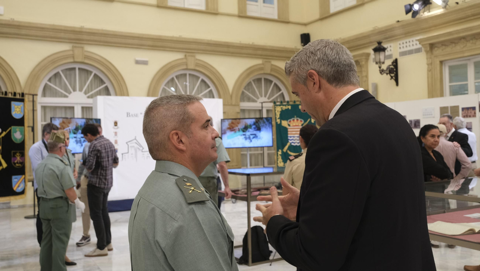 Imágenes del centenario de la Base del Ejército de Tierra "Álvarez de Sotomayor"