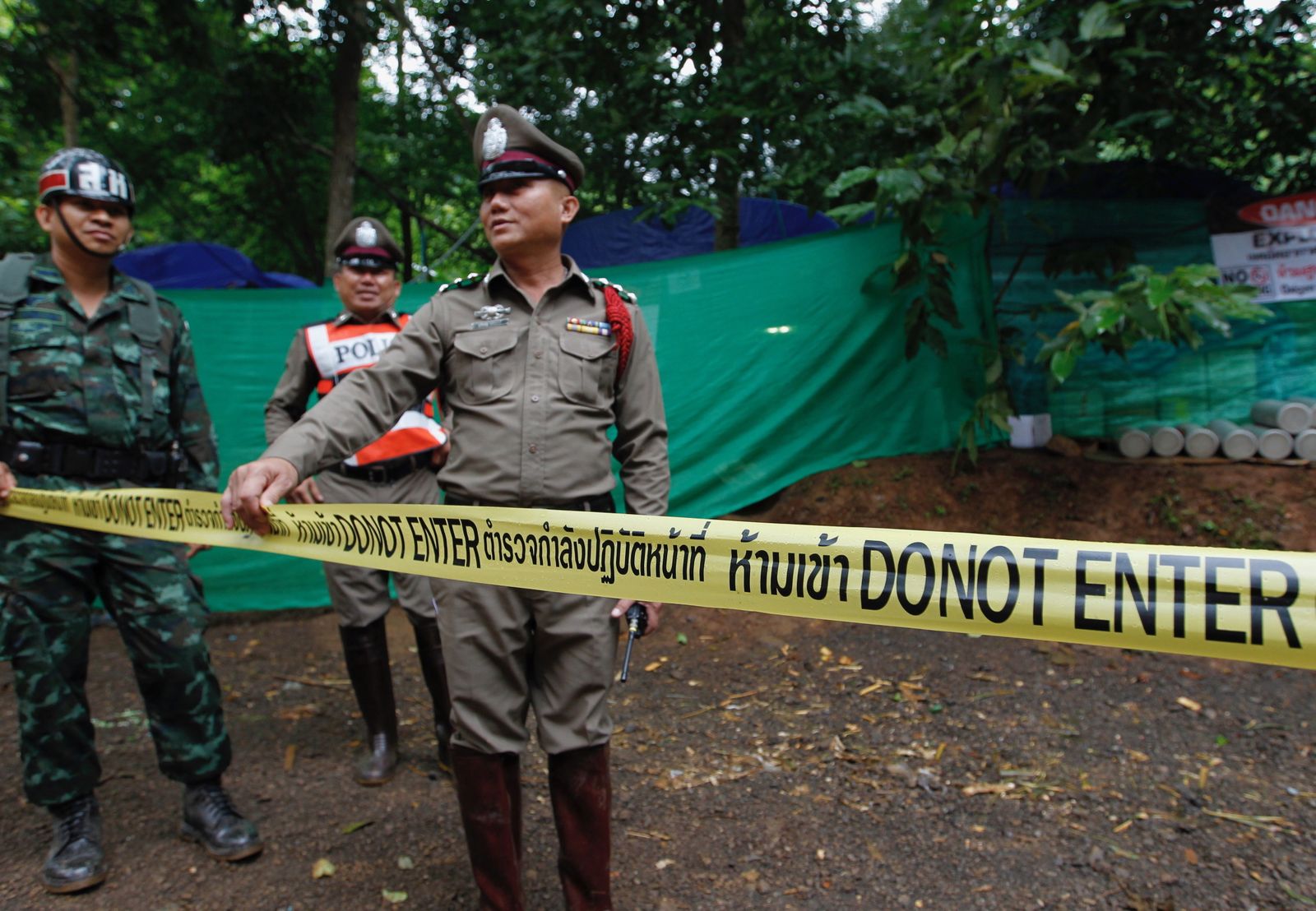 Rescate de los niños atrapados en una cueva de Tailandia