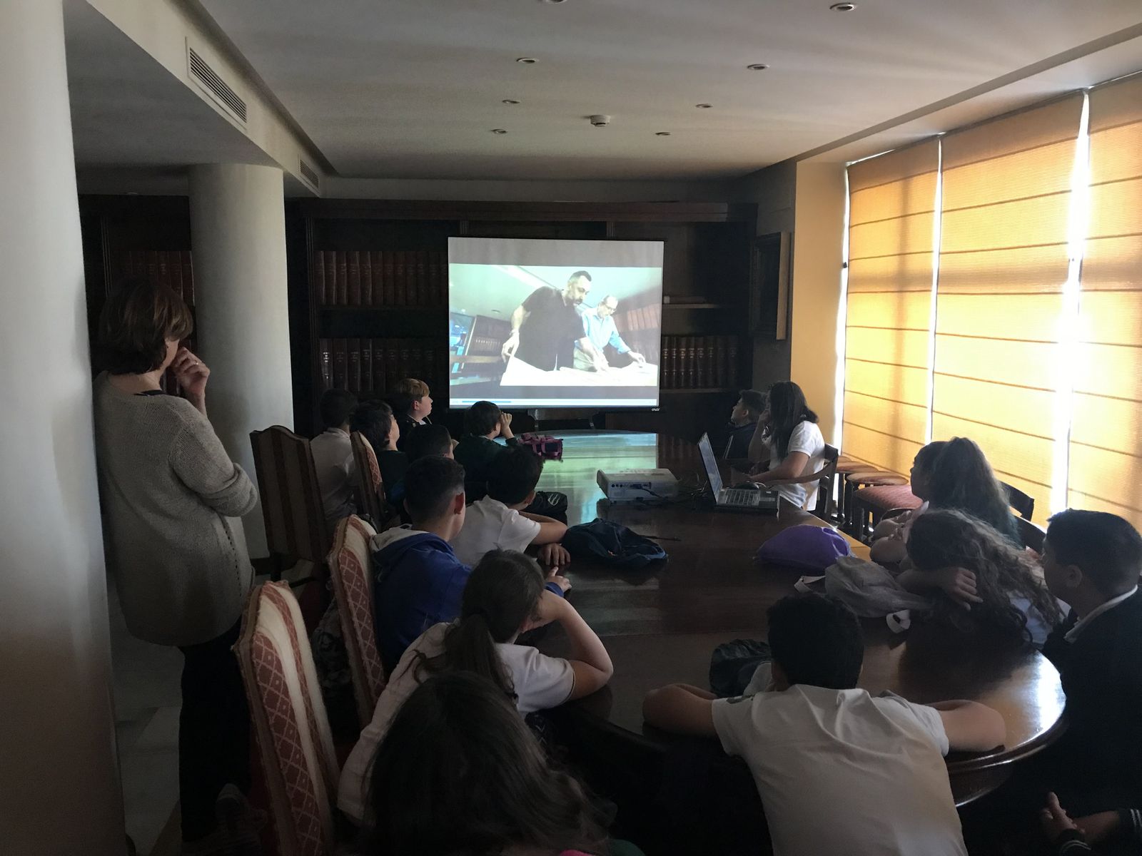 Visita al Diario CEIP Adolfo de Castro