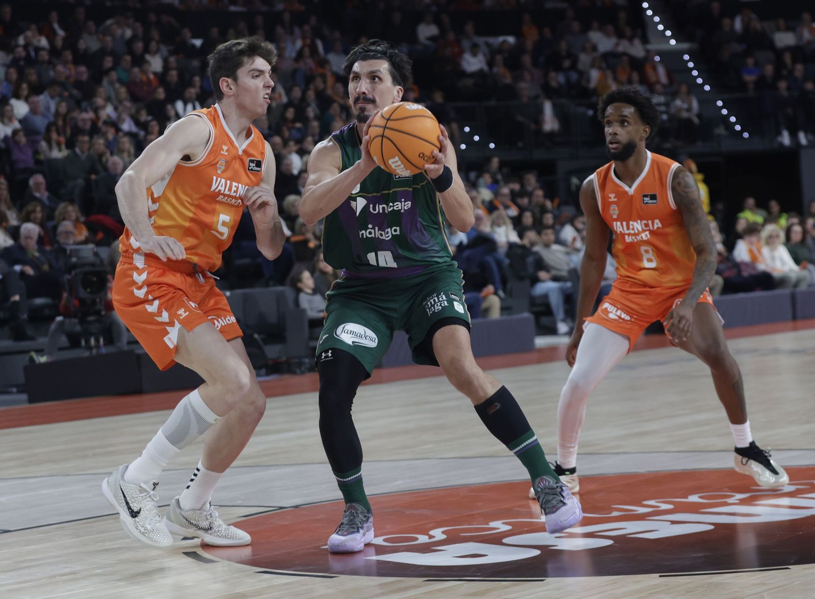 El Valencia Basket-Unicaja, en fotos