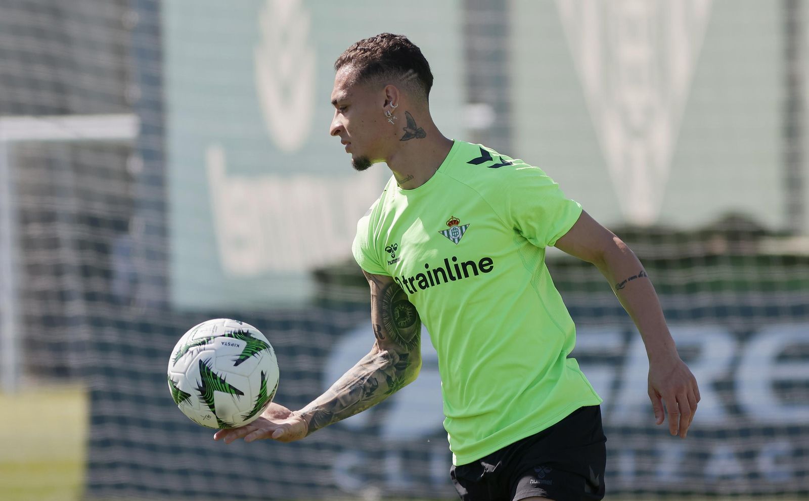 Las imágenes del entrenamiento del Betis