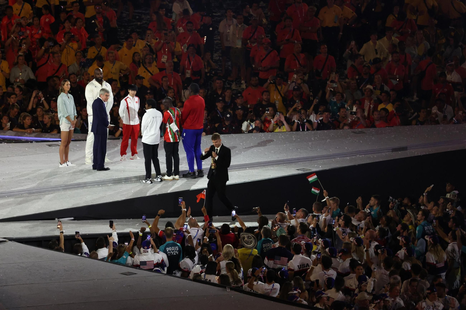 Las fotos de la ceremonia de clausura de los Juegos Olímpicos París 2024