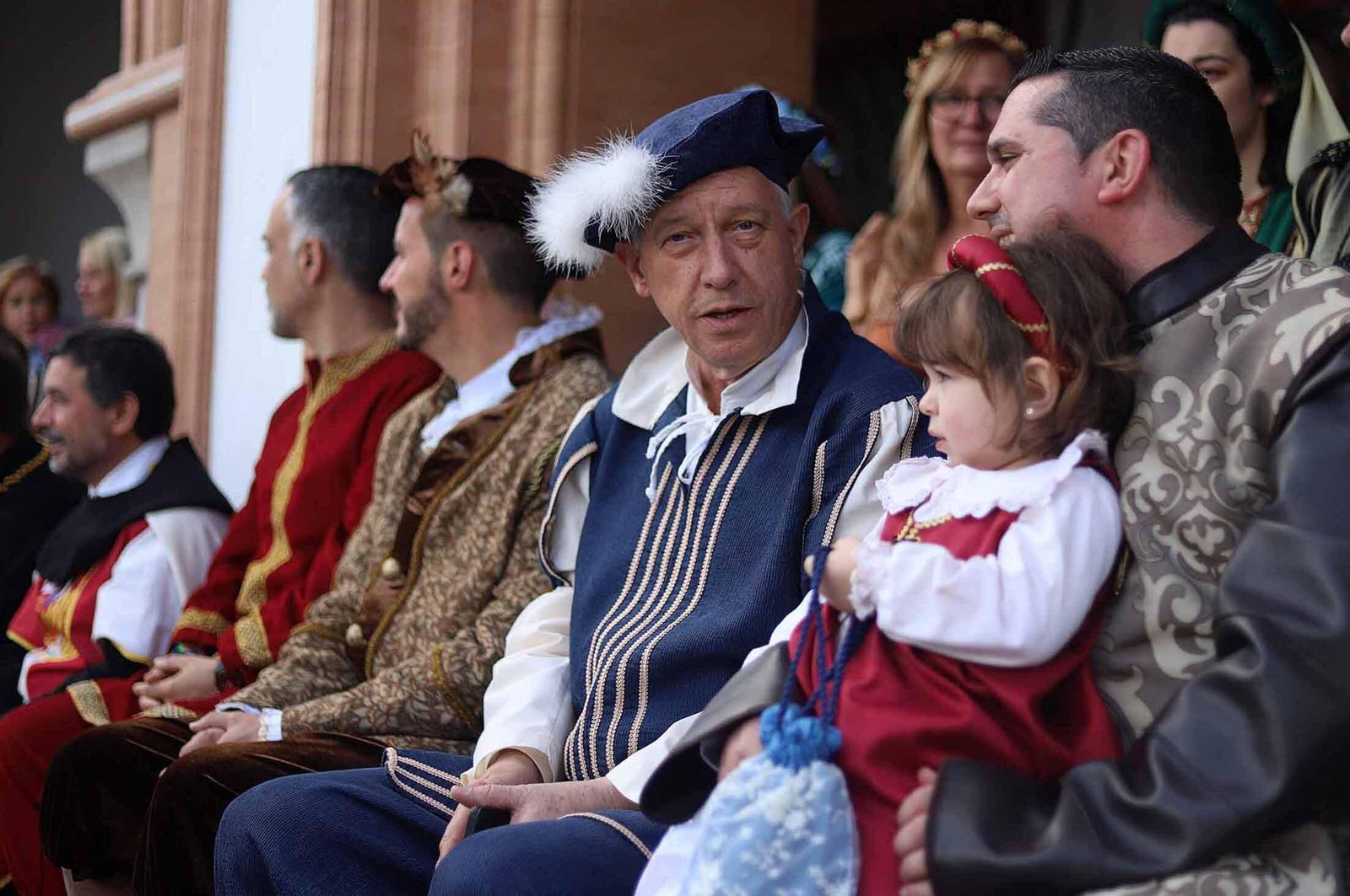 Imágenes del gran ambiente en la Feria Medieval de Palos de la Frontera, Huelva