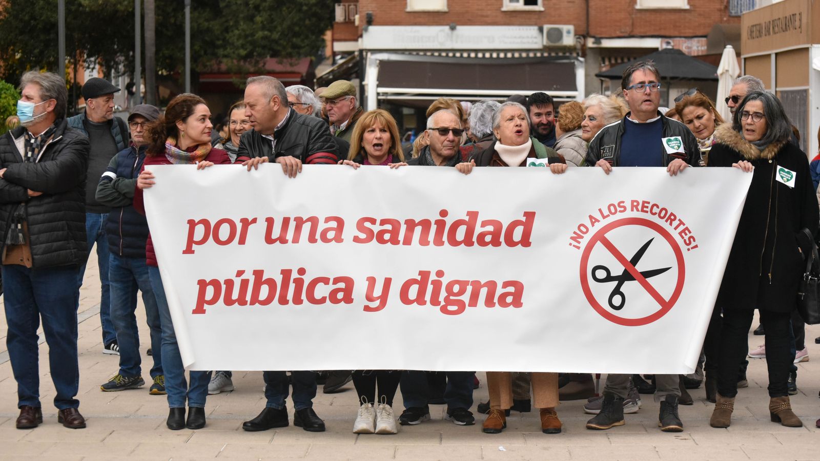 Concentración por la Sanidad en Algeciras