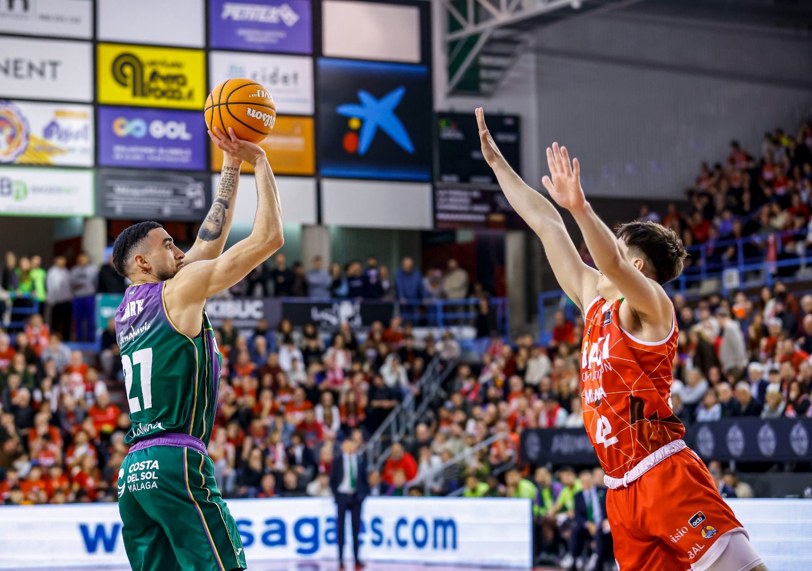 Duarte lanza de dos.