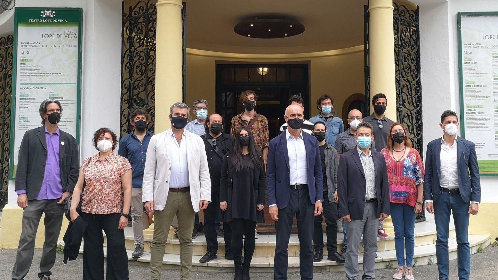 Representación de la obra teatral.