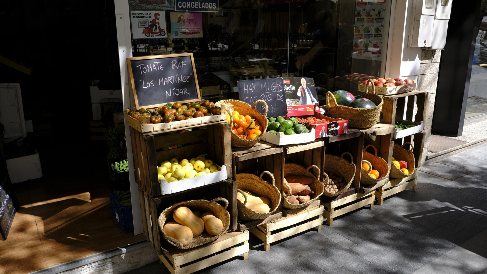 Cuatro fruterías de Almería con sabor a huerto