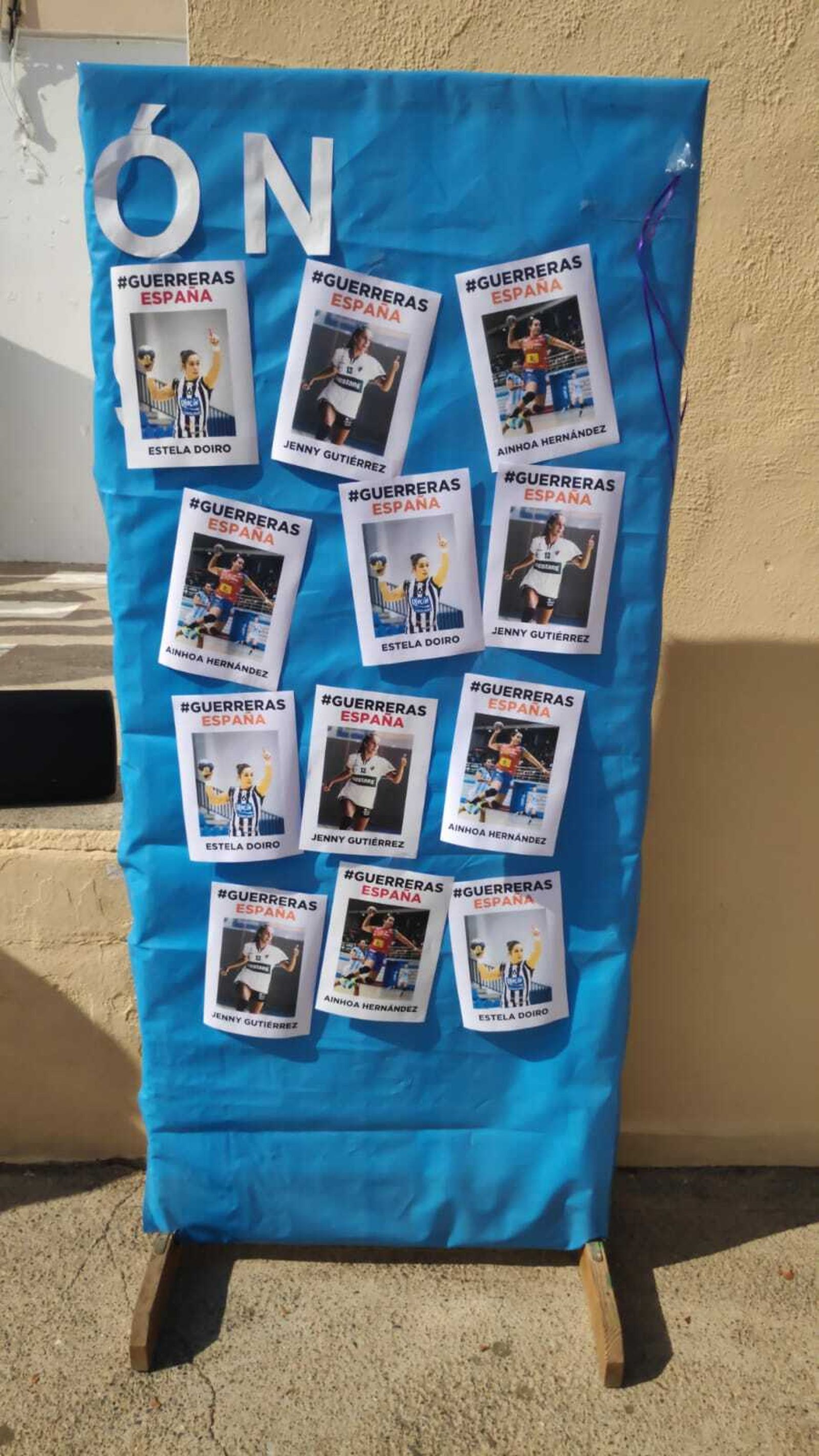 Fotogalería de la visita de las 'Guerreras' a colegios de la provincia