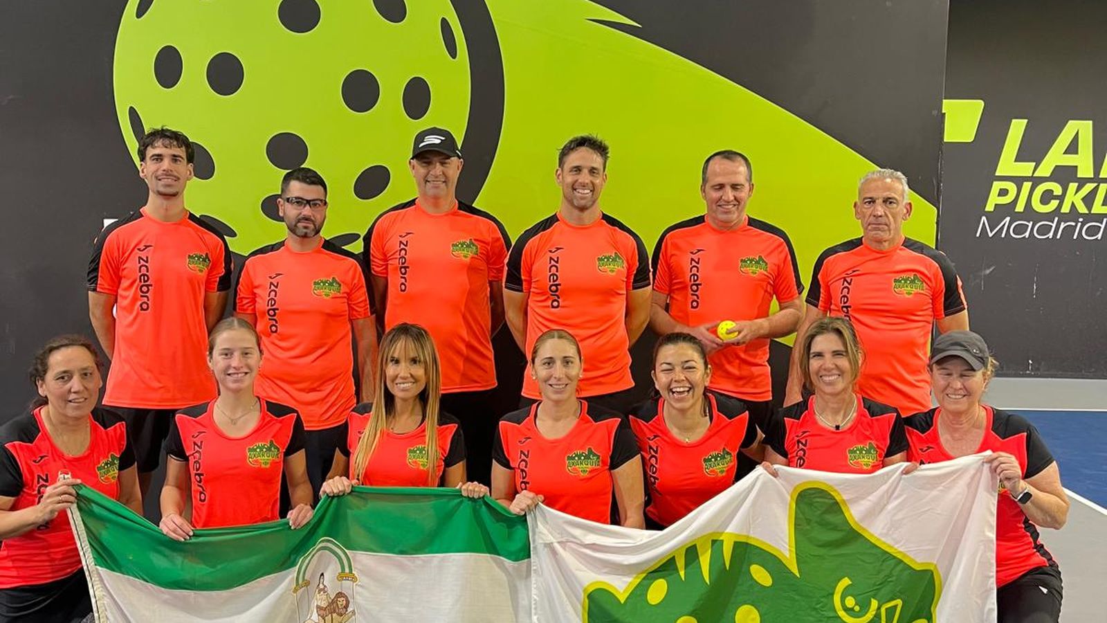 El equipo que fue el Campeonato de España de Pickleball de la Axarquía