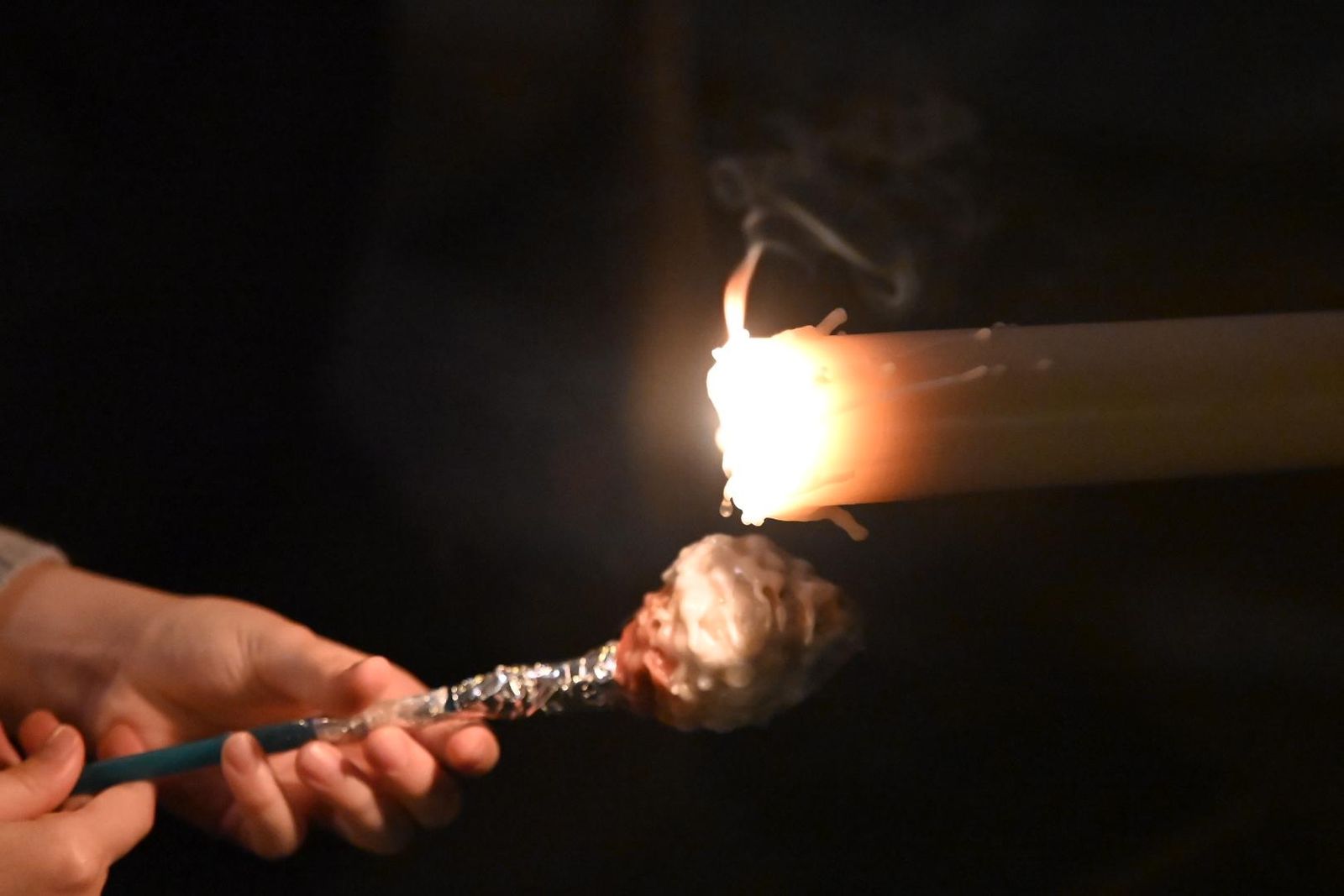 La procesión de la hermandad de la O de Córdoba en este Sábado de Pasión, en imágenes
